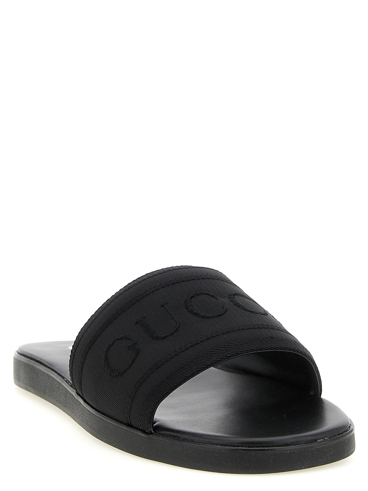 Gucci - Jacquard logo slides