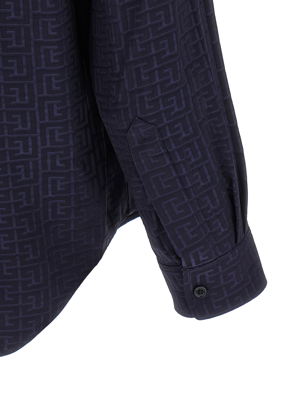 Balmain - Jacquard monogram shirt