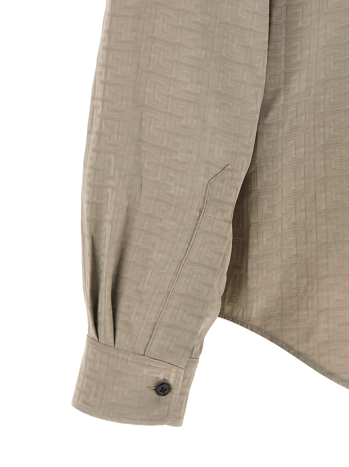 Balmain - Jacquard monogram shirt