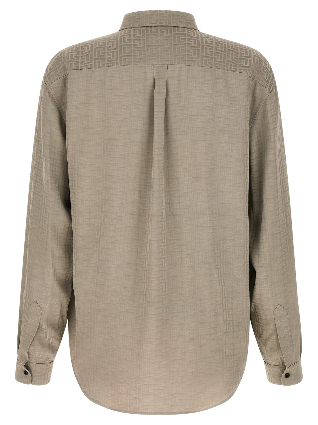 Balmain - Jacquard monogram shirt