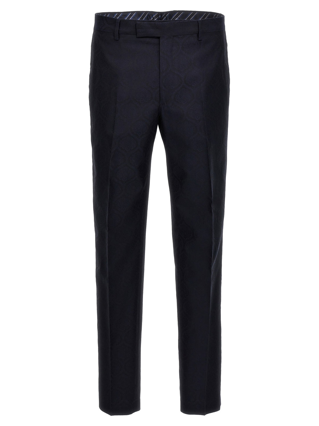 Etro - Jacquard pants Blue 54 IT