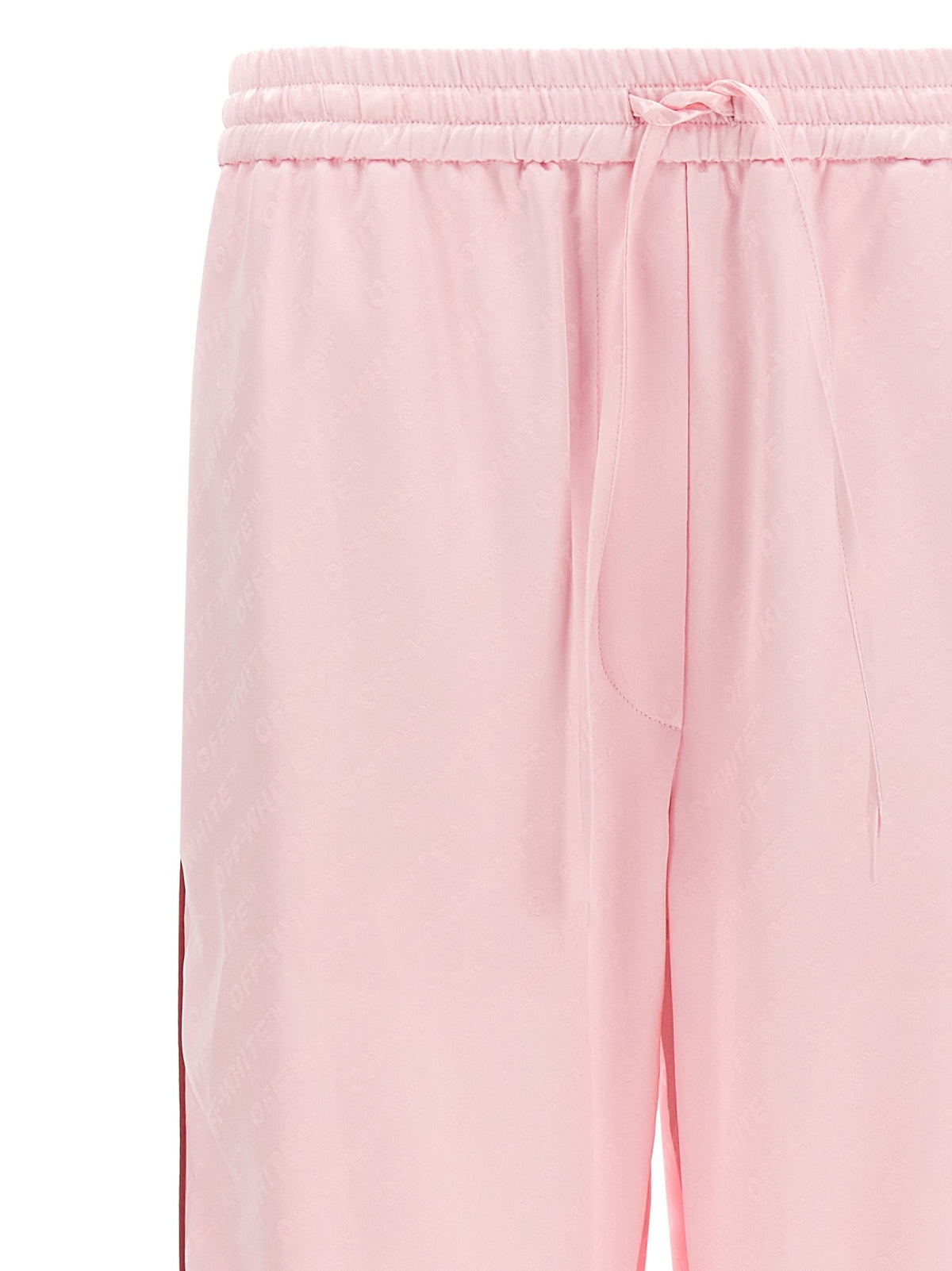 Off White - 'Jacquard Satin Pajama' pants