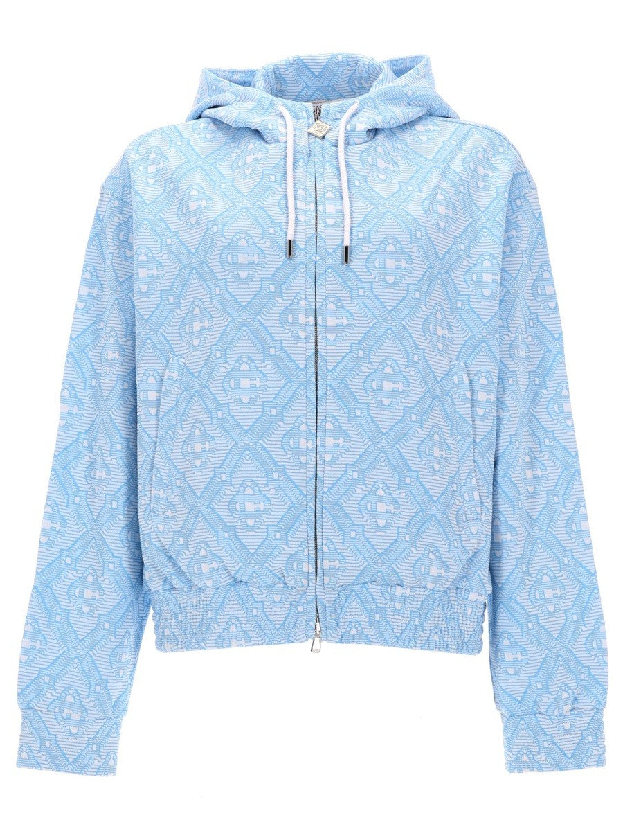 CASABLANCA CASABLANCA - JACQUARD SWEATSHIRT