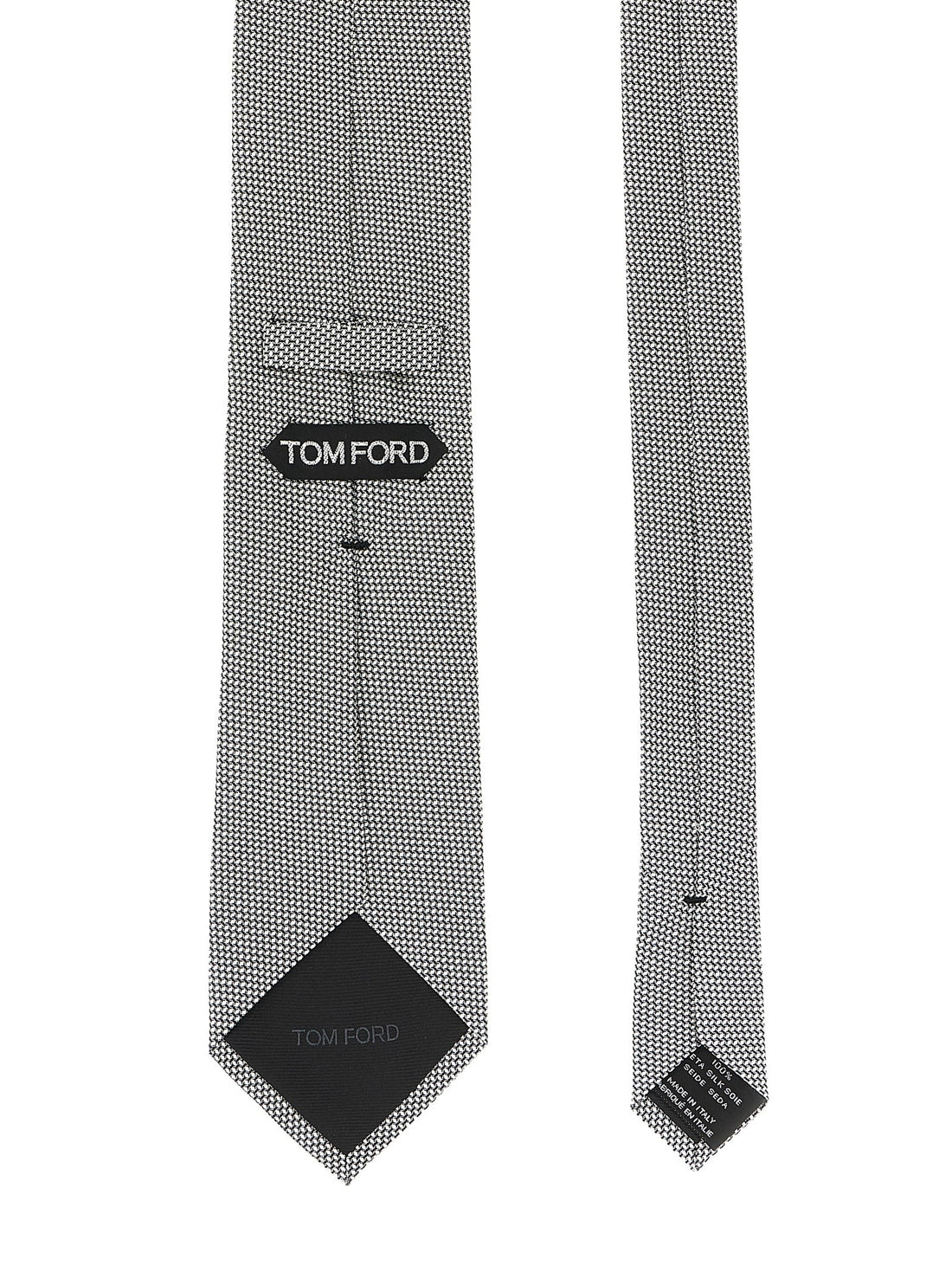TOM FORD - Jacquard tie jacquard-tie