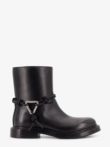 James leather ankle boots