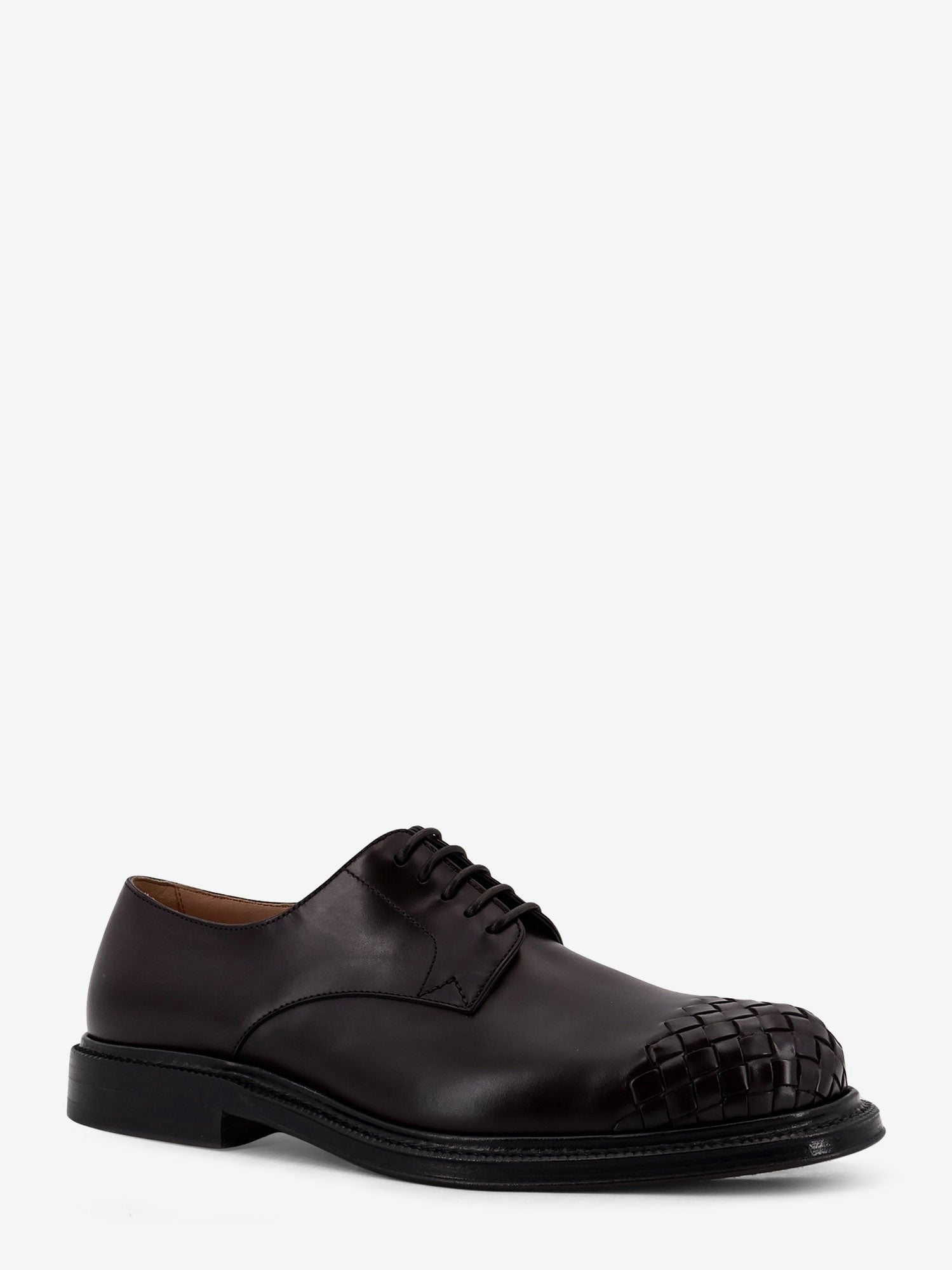James leather lace-up shoe