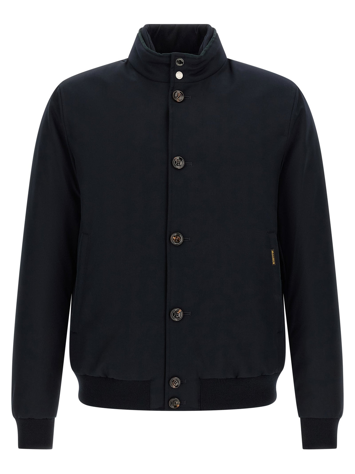 Moorer - 'Janos' bomber jacket - 'Acqua' line Blue