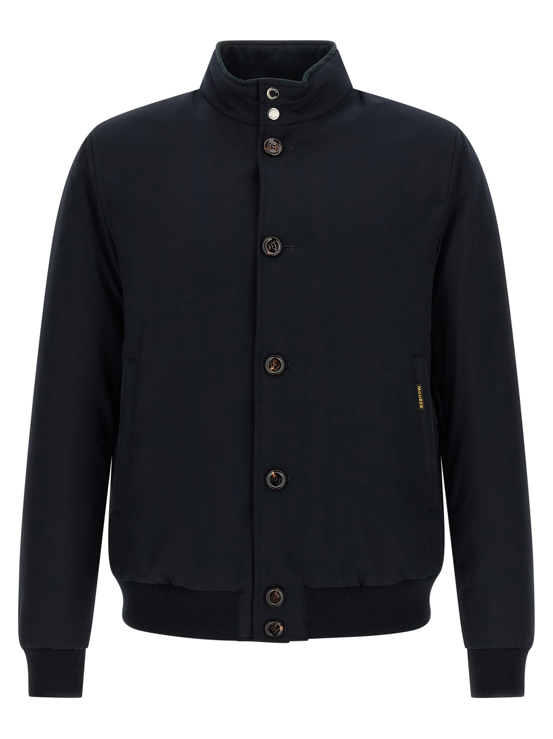 Moorer - 'Janos' bomber jacket - 'Acqua' line Blue