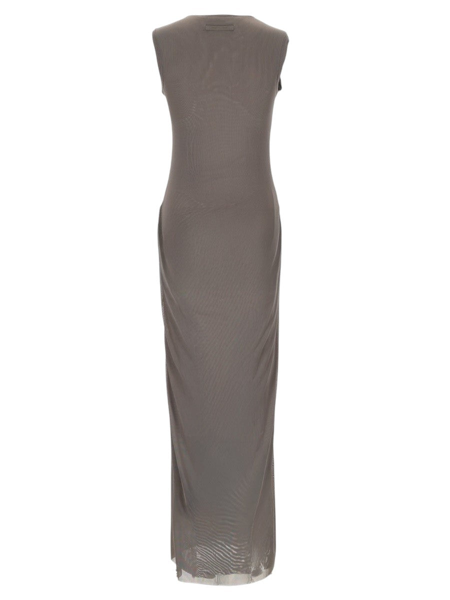 Jean Paul Gaultier - Needles Long Dress - Taupe jean-paul-gaultier-needles-long-dress-taupe-model-jpg
