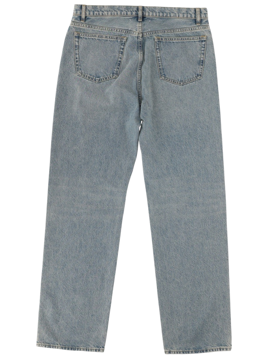 Maison Margiela - JEANS A GAMBA DRITTA TAPED DENIM