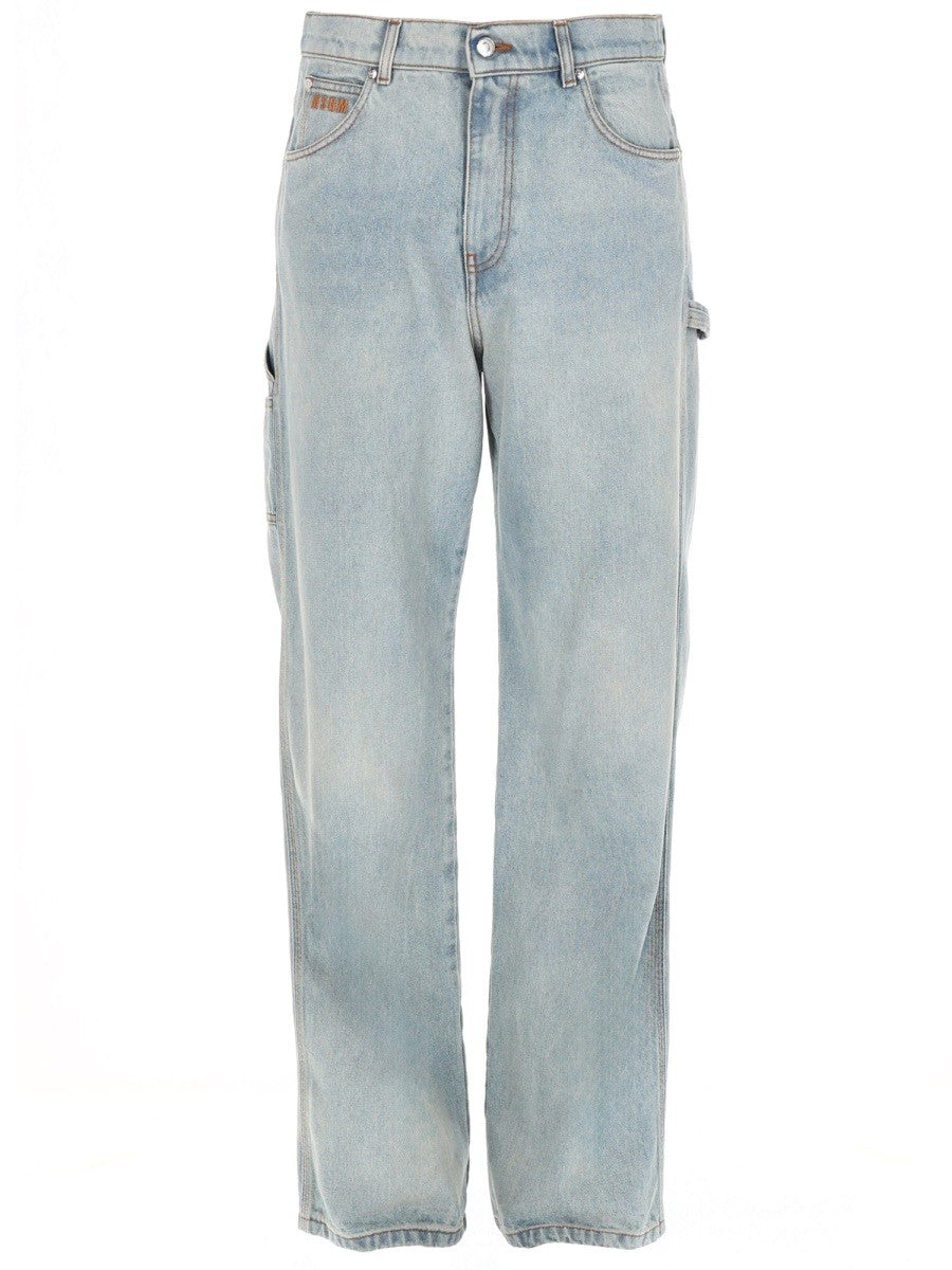 msgm msgm - JEANS CON LOGO
