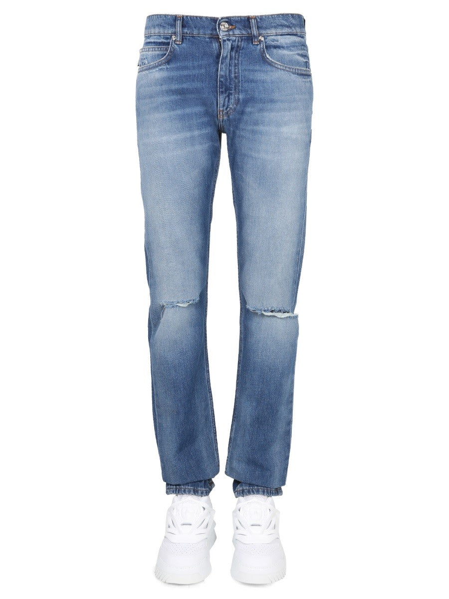 Versace - JEANS CON PATCH LOGO jeans-con-patch-logo_20b2c63d-4b1a-44b4-b3c4-f9d519e05294