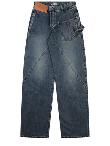 jw anderson jw anderson - JEANS CON PATCH LOGO
