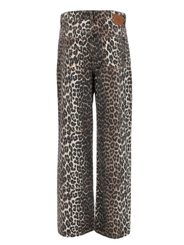 GANNI - JEANS CON STAMPA ANIMALIER jeans-con-stampa-animalier_d6668196-3616-4a29-8994-7b48def31f51