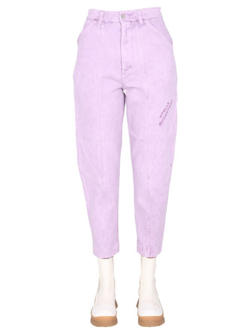 stella mccartney - JEANS WITH EMBROIDERED LOGO jeans-with-embroidered-logo_42a1b73f-0bb2-448e-8b37-c60064e976d6