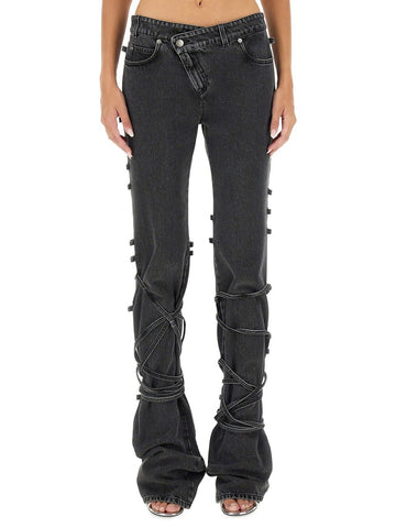 Alexander Mcqueen - JEANS WITH KNOTTED DETAIL jeans-with-knotted-detail_973ad638-23c9-4994-b786-b887e8b2f507