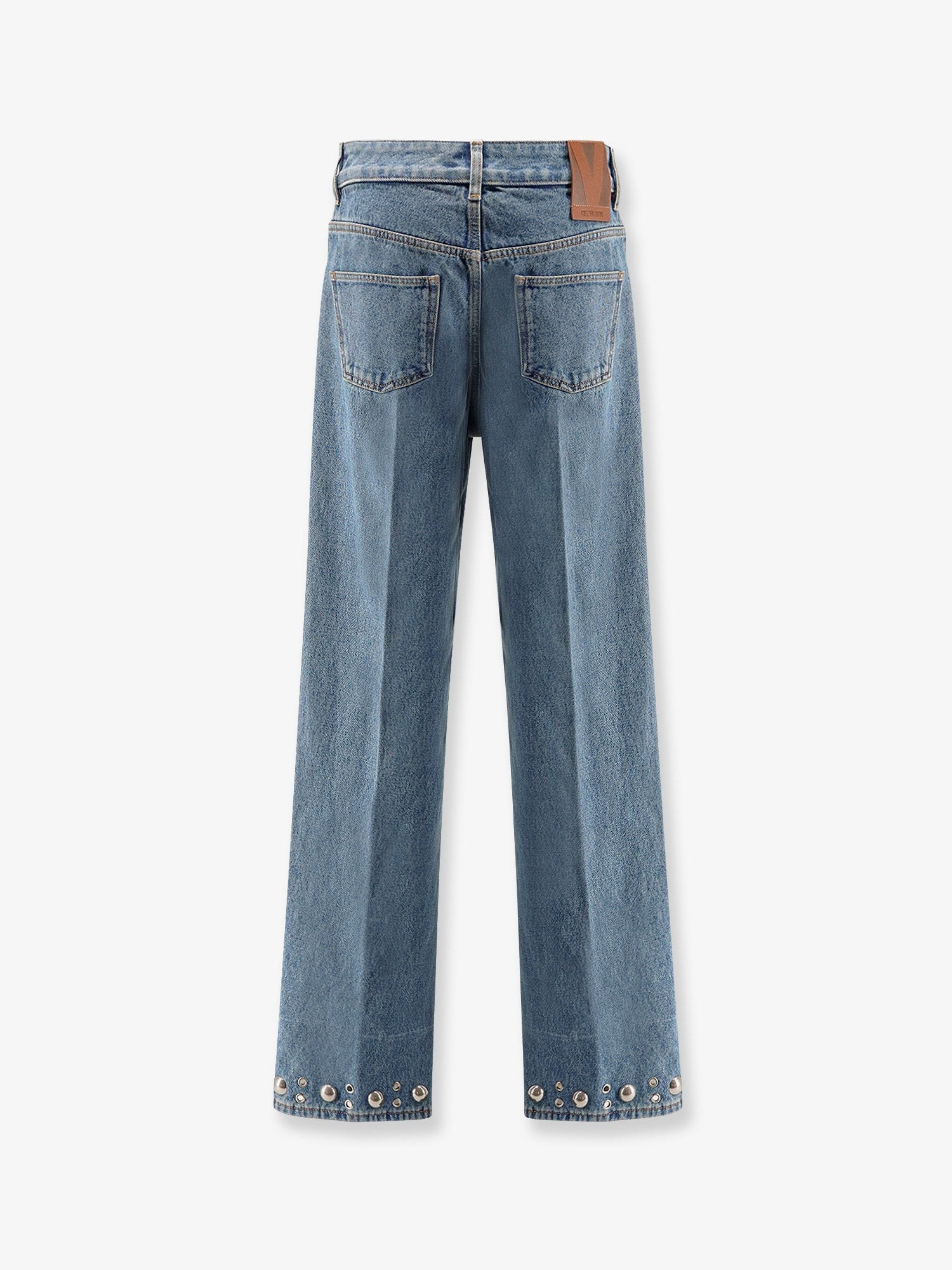 Jeans with metal details