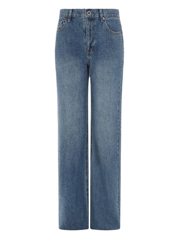 SELF-PORTRAIT - JEANS WITH RHINESTONES jeans-with-rhinestones
