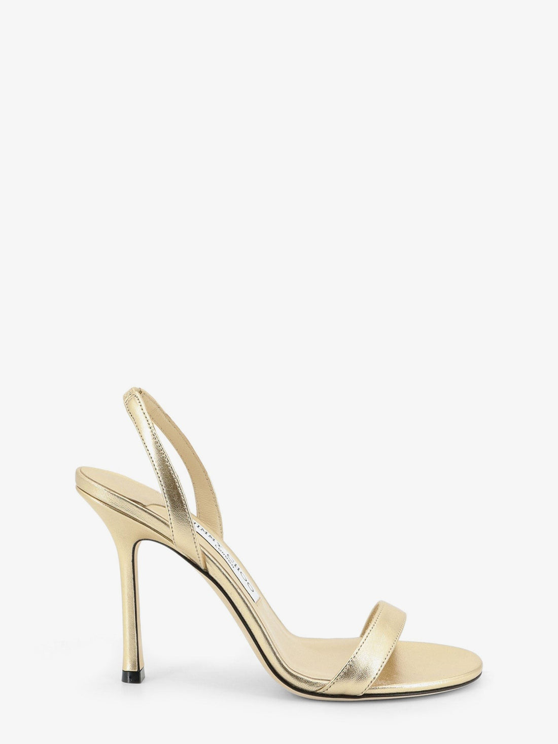 Jimmy Choo Jenn 100 laminated leather sandals