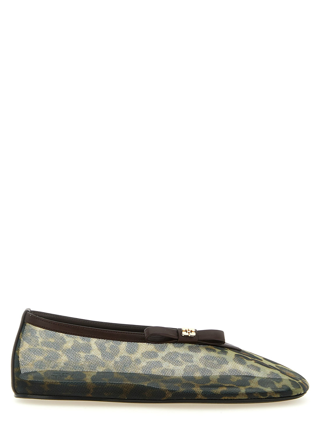 GANNI - 'Jenny' ballet flats Brown