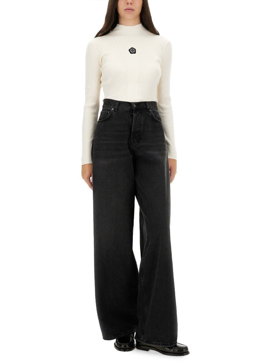 JERSEY WITH EMBROIDERY "BOKE FLOWER 2.0"