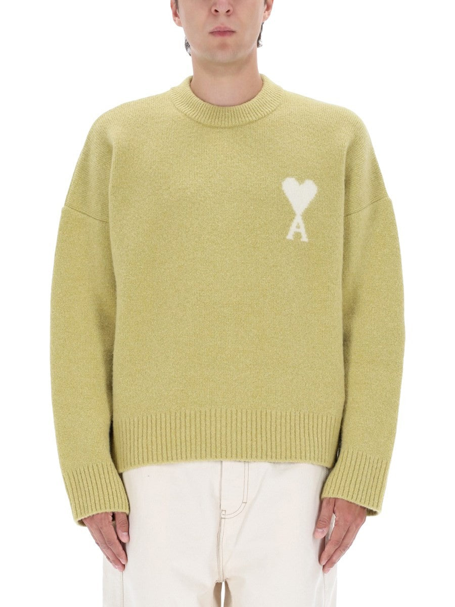 AMI PARIS JERSEY WITH LOGO Unisex