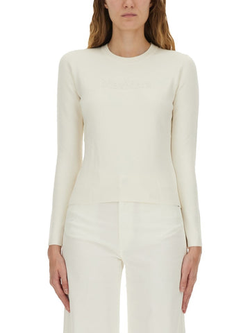 Max Mara - JERSEY WITH LOGO jersey-with-logo_6af79c1b-1e49-429b-8d5a-6054fb4e080e