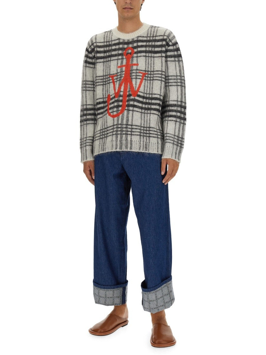 jw anderson jw anderson - JERSEY WITH LOGO
