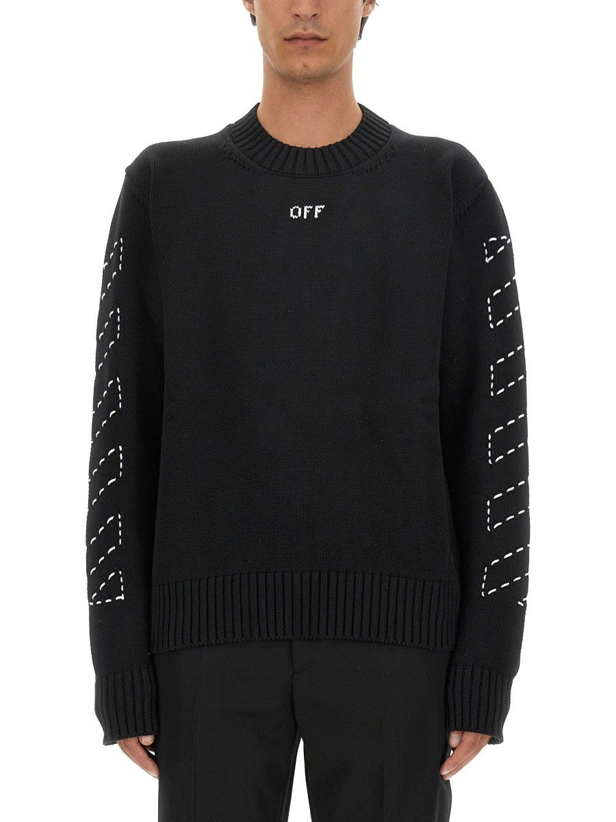 Off White - JERSEY WITH LOGO jersey-with-logo_7763ad75-c6c2-4fbf-b2dc-55d2d4499fa1