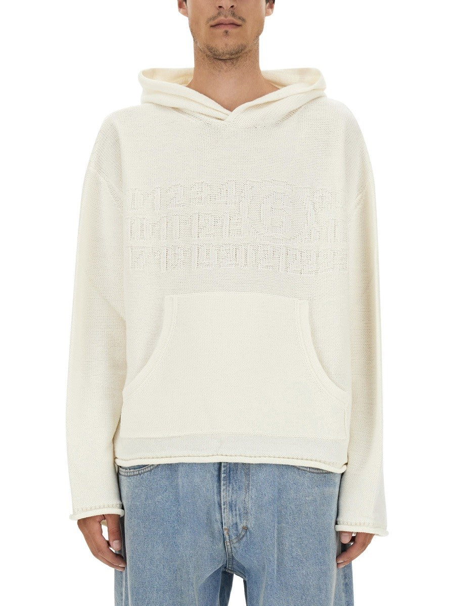 MM6 MAISON MARGIELA - JERSEY WITH LOGO jersey-with-logo_7ff893b3-0e81-4dcd-840a-cdd92f23222d