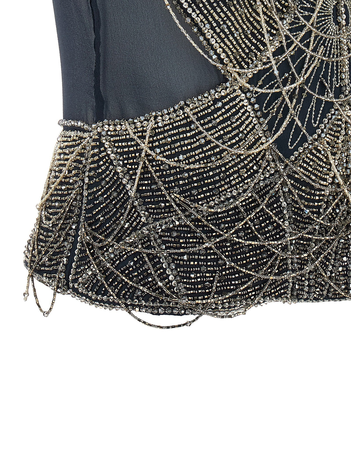 The Attico - Jewel embroidery top