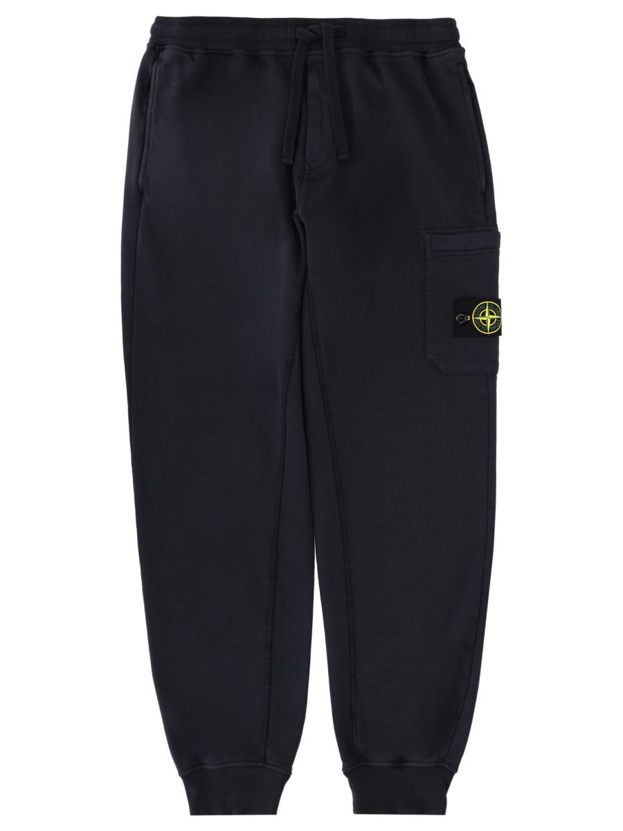 Stone Island - JOGGER PANTS WITH LOGO PATCH jogger-pants-with-logo-patch_f68955c2-893a-4ce1-a601-40c41bbea7c5