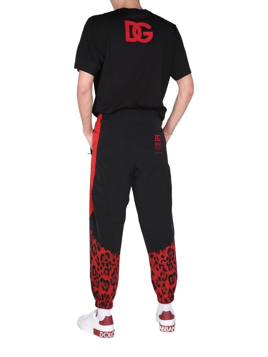 JOGGING PANTS WITH ANIMAL PRINT