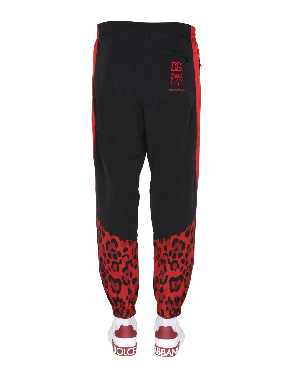 JOGGING PANTS WITH ANIMAL PRINT