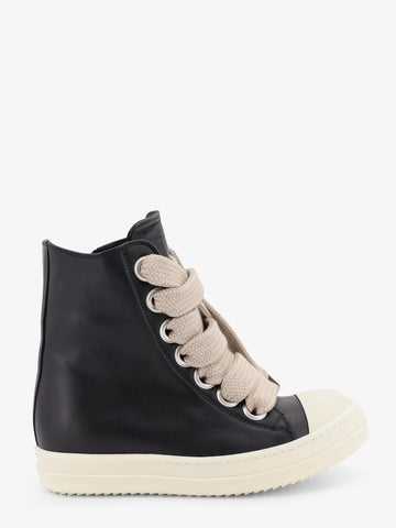 RICK OWENS - Jumbolace leather sneakers