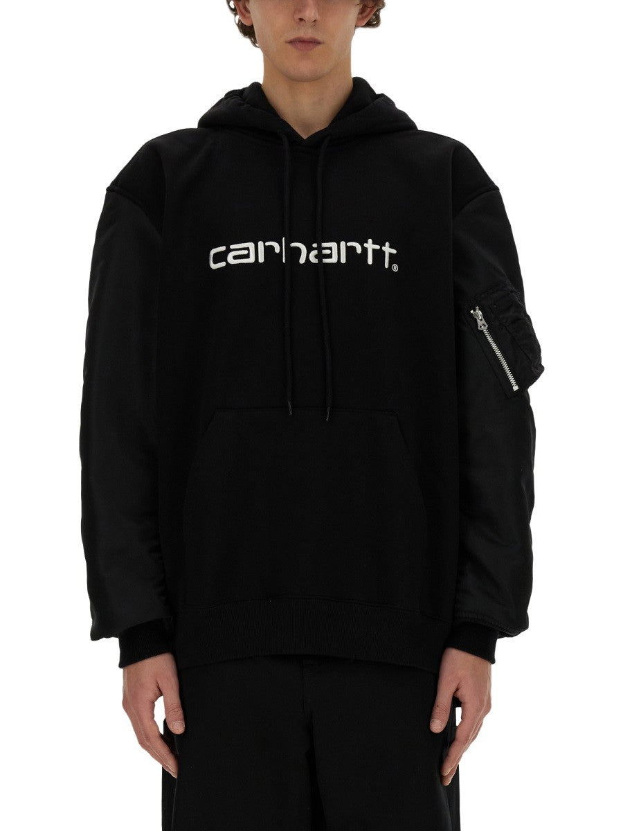 JUNYA WATANABE MAN JUNYA WATANABE MAN - JUNYA WATANABE MAN X CARHARTT SWEATSHIRT
