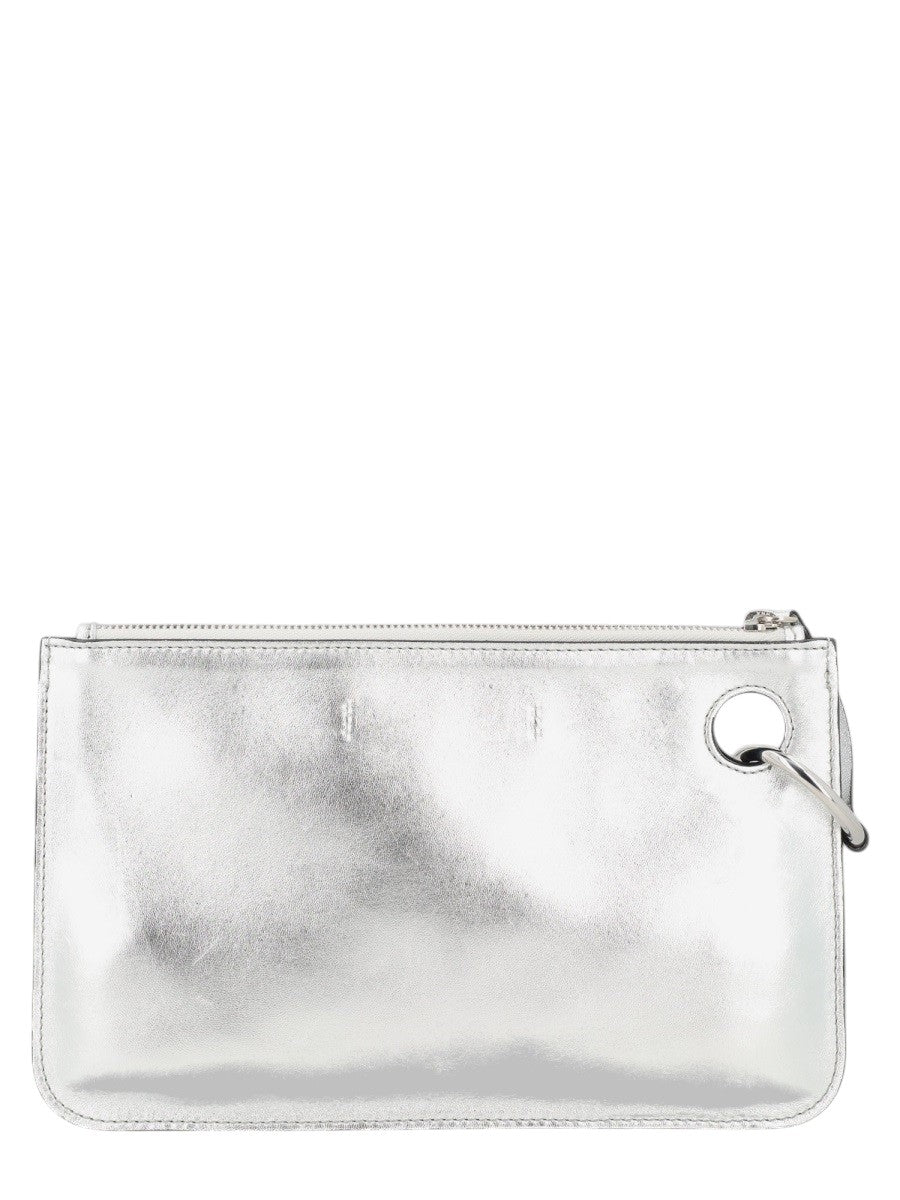 jw anderson - POUCH IN PELLE jw-anderson-pierce-pouch-bag-silver-back-jpg