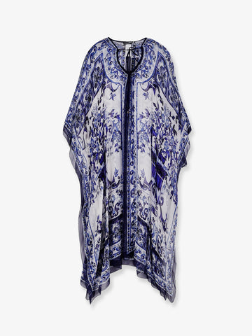 Dolce & Gabbana Kaftano Silk Dress