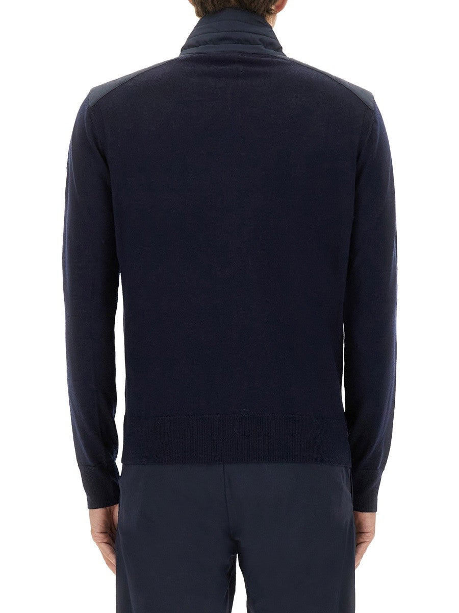 BELSTAFF "KELBY" CARDIGAN WITH ZIPPER