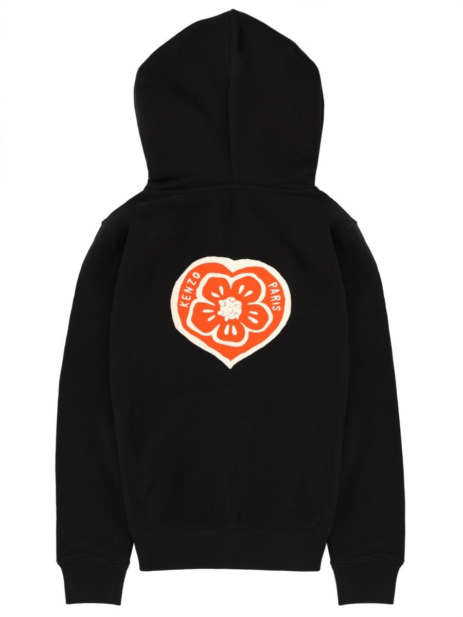 Kenzo Kenzo - "KENZO BOKE HEART" SWEATSHIRT