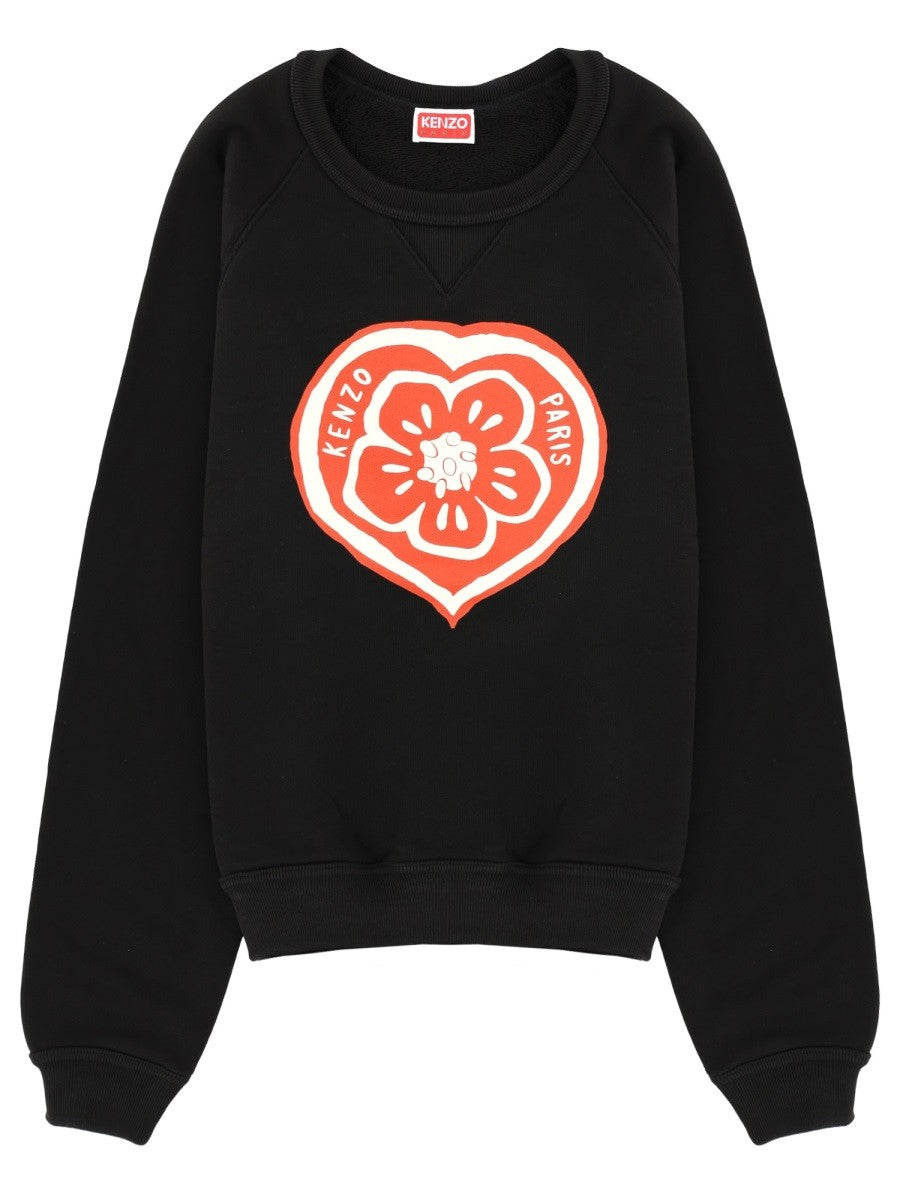 Kenzo Kenzo - "KENZO BOKE HEART" SWEATSHIRT