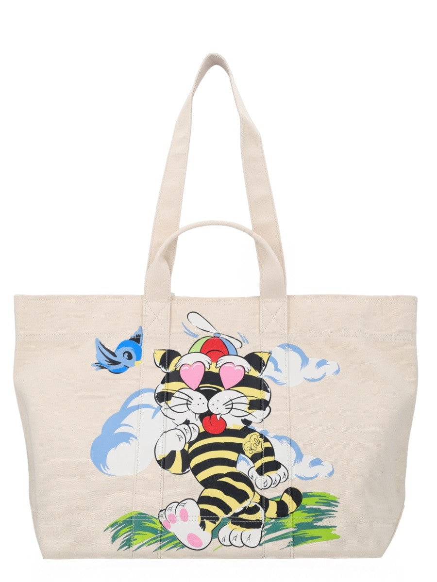 Kenzo - KENZO CARTOON TOTE BAG LARGE kenzo-cartoon-tote-bag-large_90fbc9a3-4b3a-4174-96a7-a9771ae8d3a9