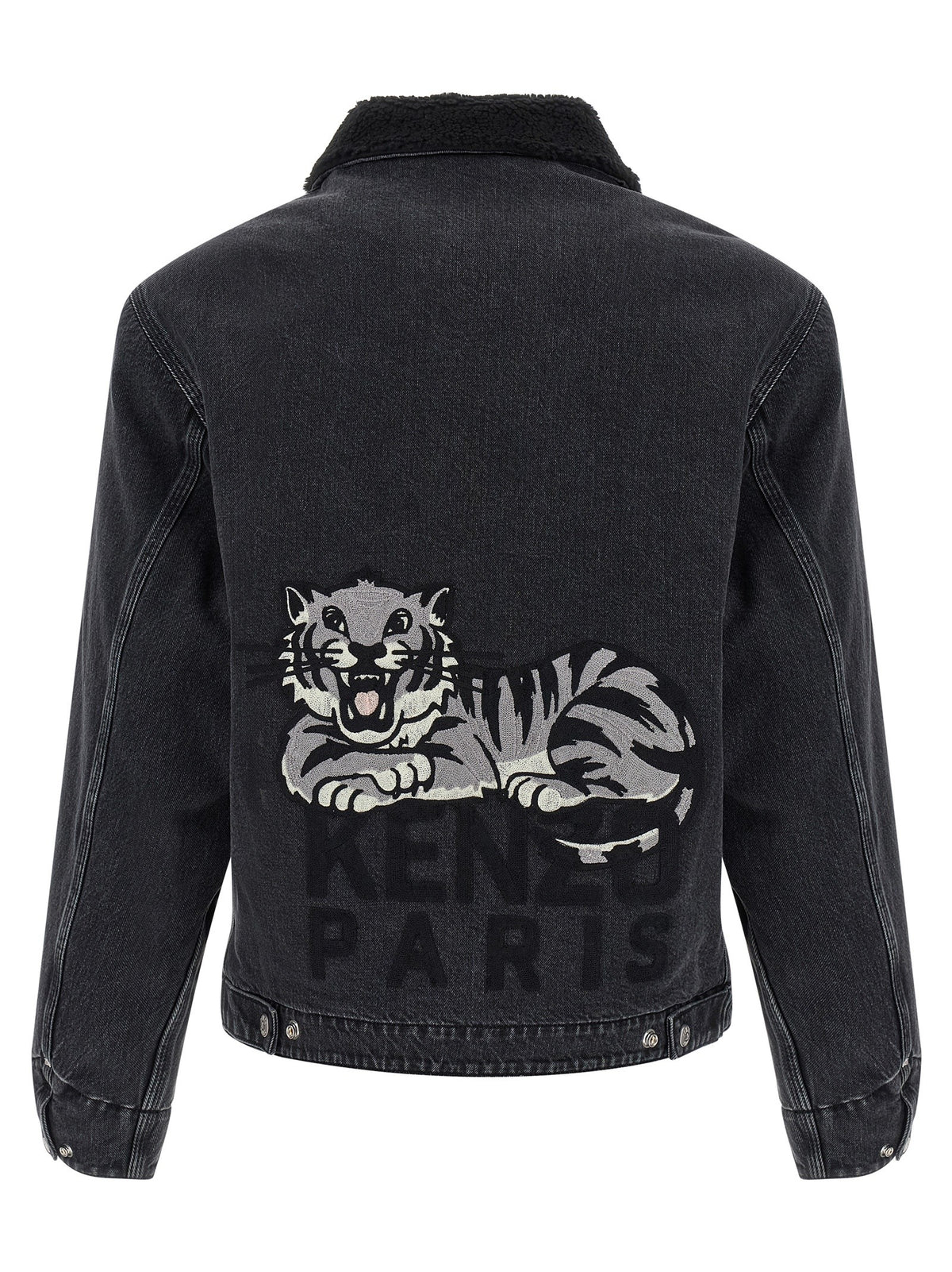 Kenzo - 'KENZO Happy Tiger' denim jacket