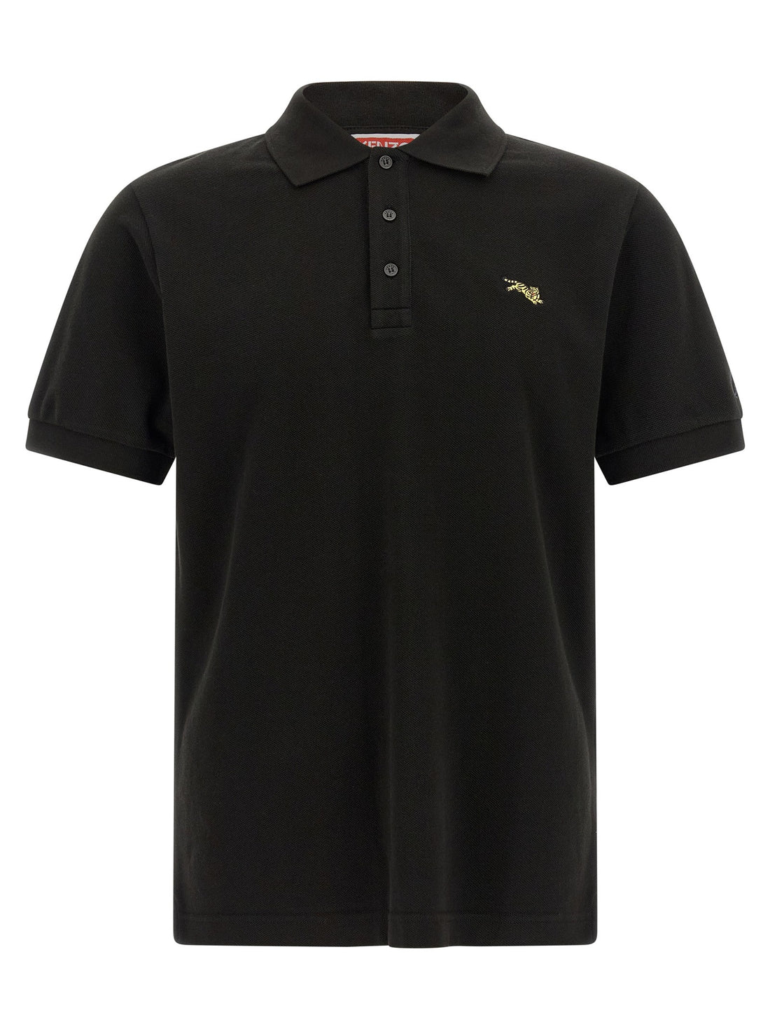 Kenzo - 'KENZO Happy Tiger' polo shirt Black