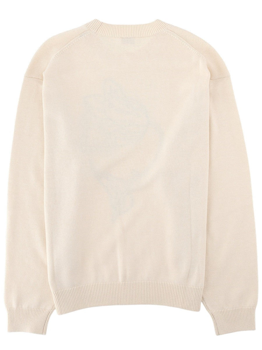 Kenzo - Kenzo Tulip Sweater - Cream kenzo-kenzo-tulip-sweater-cream-back-jpg