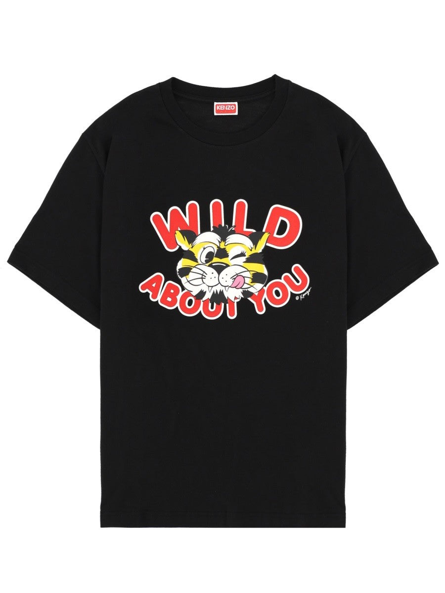 Kenzo - "KENZO WILD TIGER" T-SHIRT kenzo-wild-tiger-t-shirt