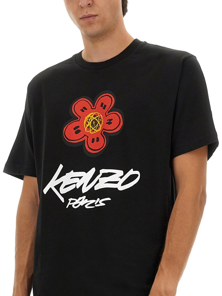 "KENZO X FUTURA 2000" T-SHIRT