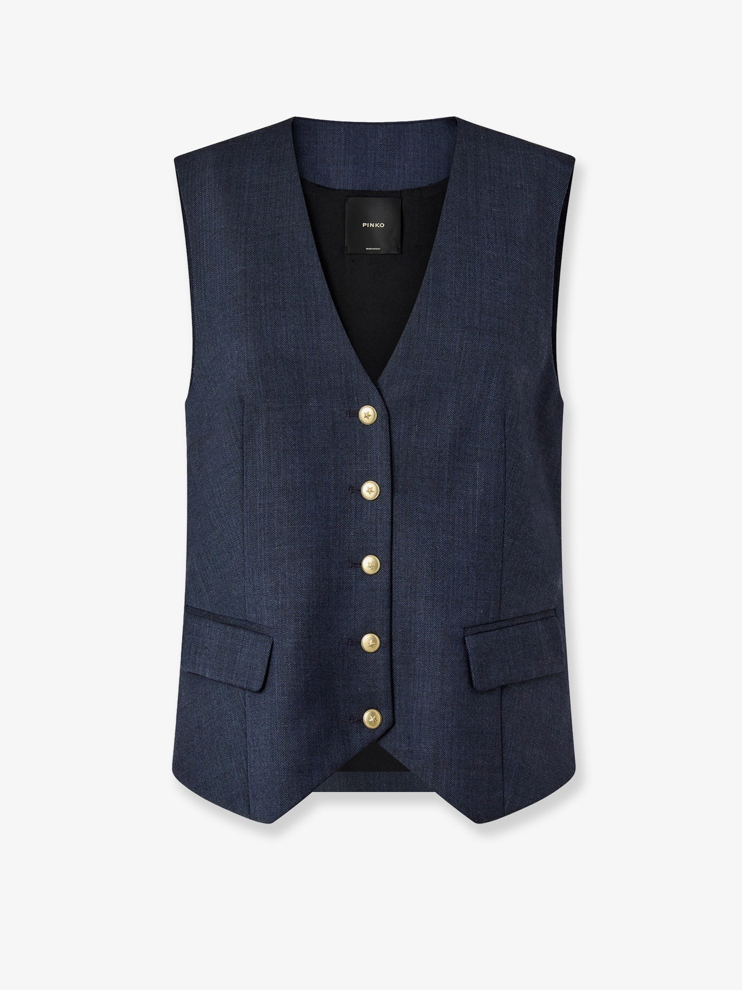 Ketchup wool blend vest