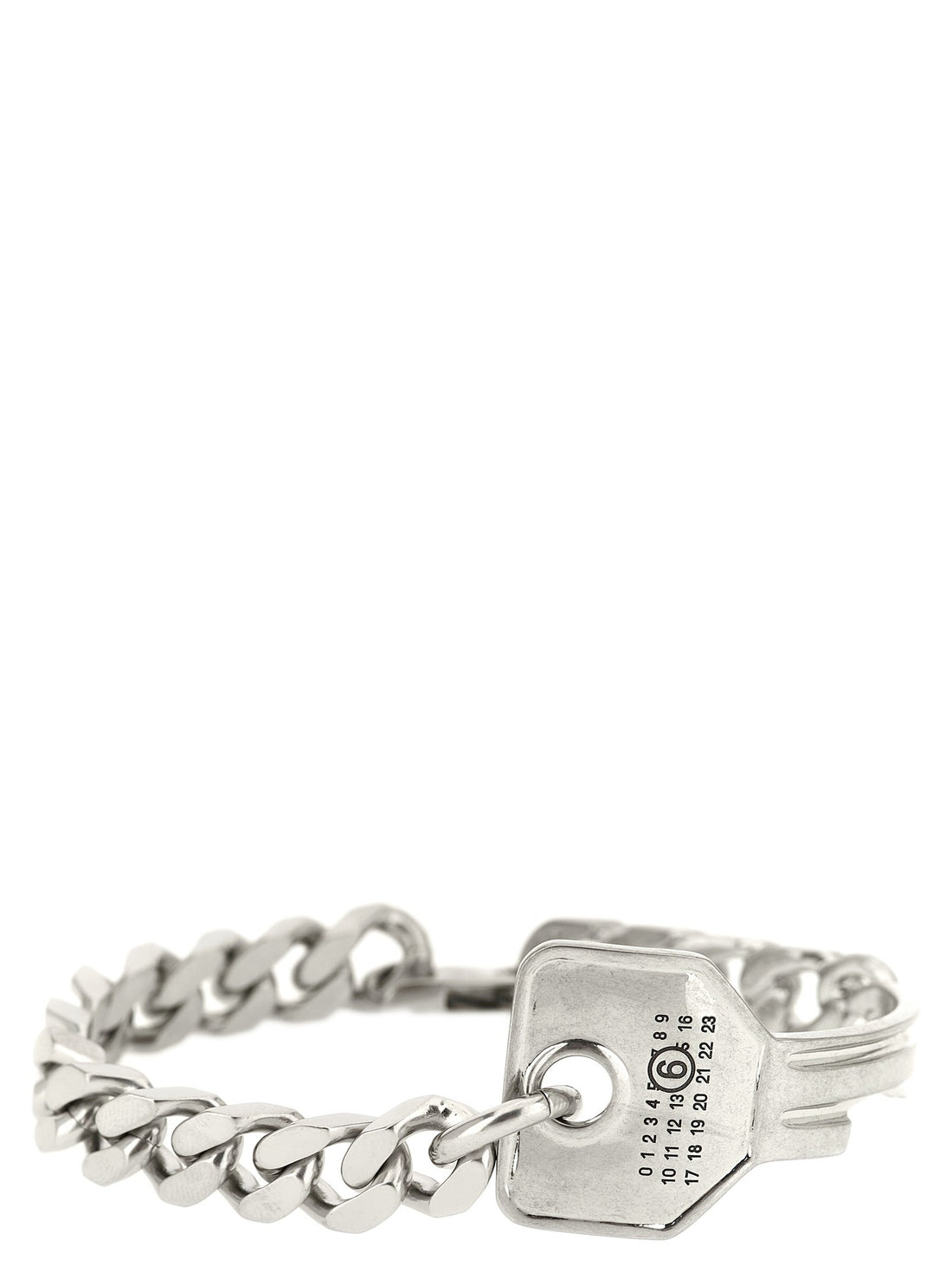 MM6 MAISON MARGIELA - 'Key' chain bracelet Silver M