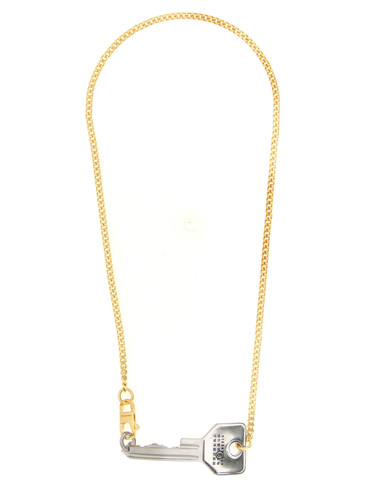 MM6 MAISON MARGIELA - 'Key' necklace Silver S